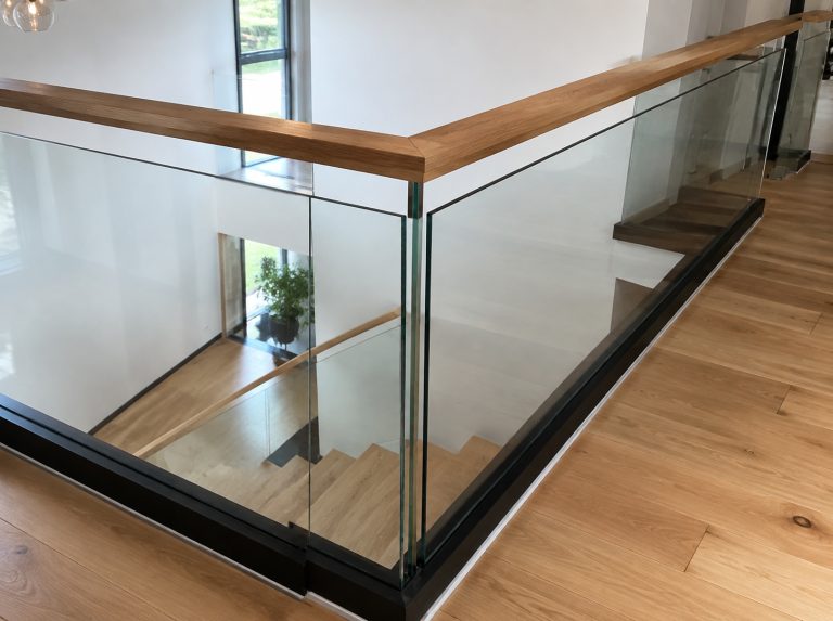 仁和区双层夹胶玻璃楼梯扶手
